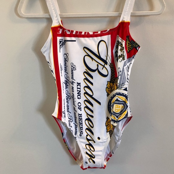 vintage budweiser swimsuit